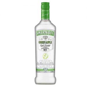 Smirnoff Vodka Green Apple 750ml