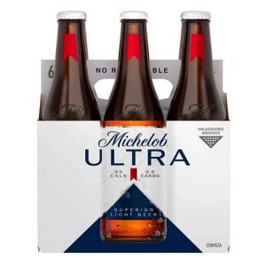 Michelob Ultra Botella 355ml 6pk