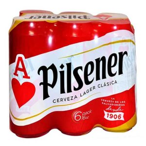 Cerveza Pilsener lata 473ml 6pk