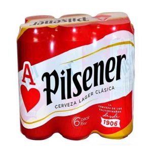Cerveza Pilsener 355ml 6pk lata